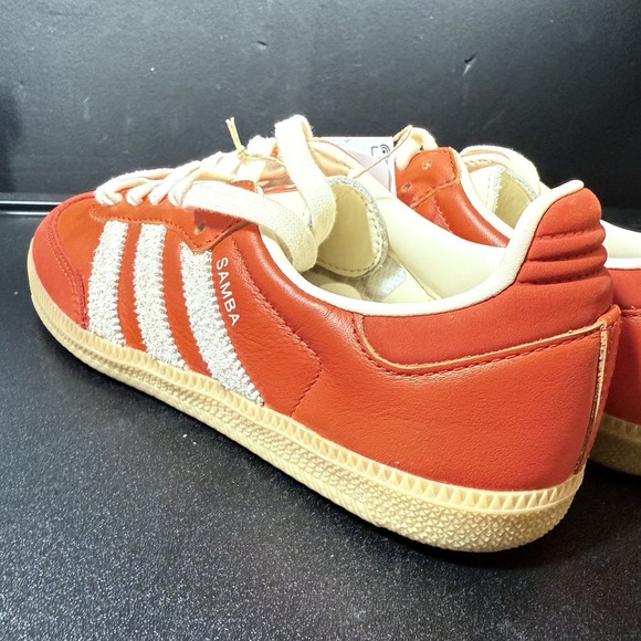 Adidas Samba OG Lifestyle Shoes Collegiate Orange Cream Womens Size 5.5 - JI2737 - Picture 9 of 16